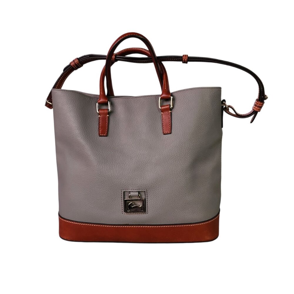 Dooney & Bourke Chelsea Pebble Grain Leather Shopper Tote Bag